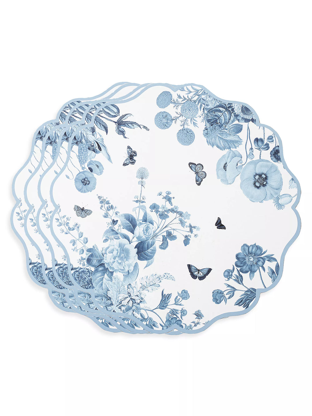 Chambray Flowers Placemat SET/4