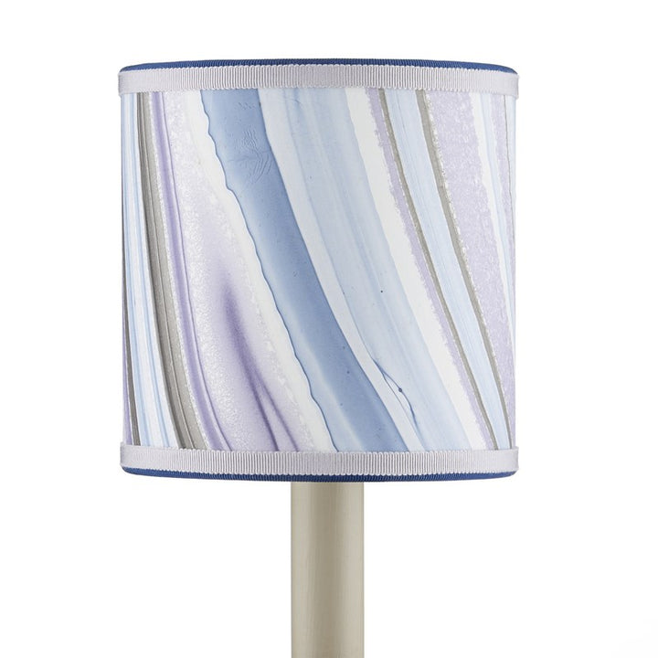 Marble Paper Drum Shade