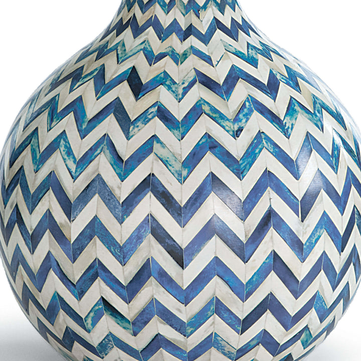 Chevron Bone Table Lamp