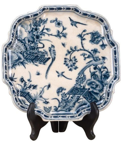 B&W Decorative Plate