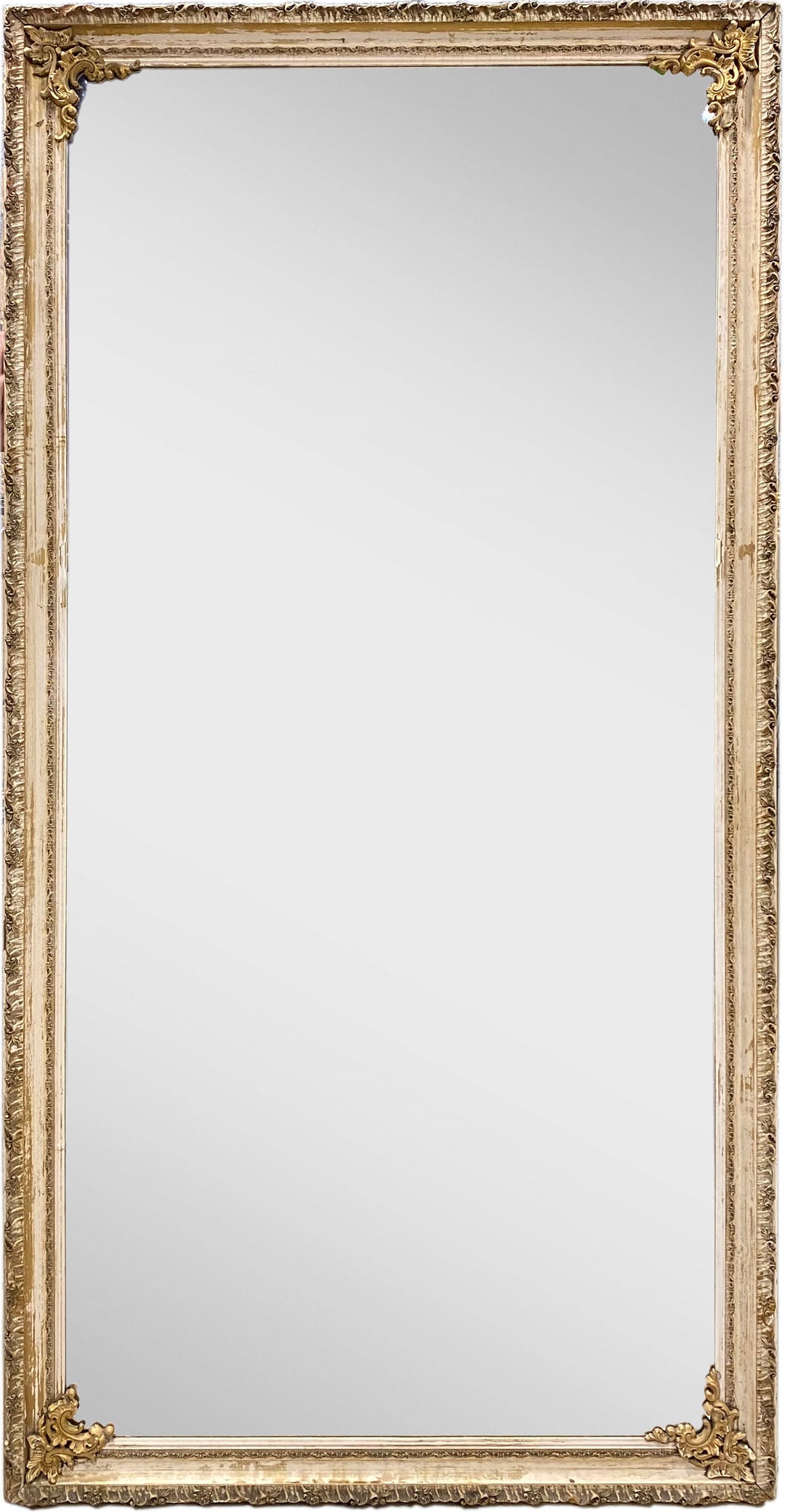 Oversize 19th Century French Mirror