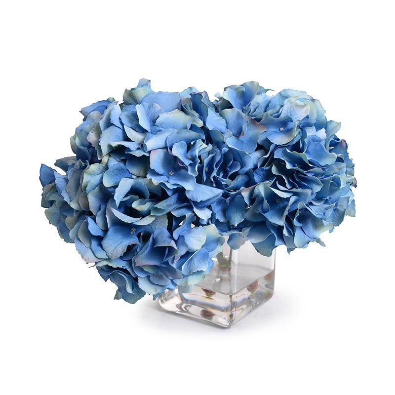 Hydrangea in Cube Vase