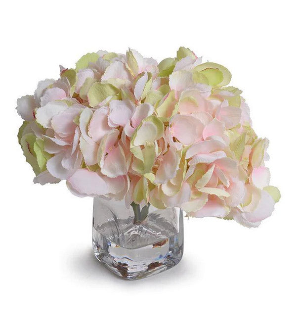 Hydrangea in Cube Vase