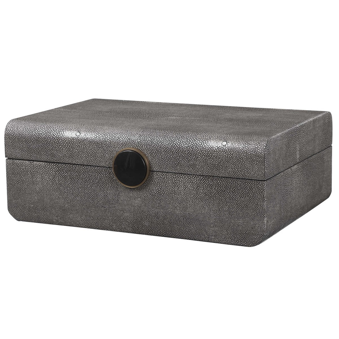 Grey Shagreen Box