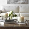Block Candle Holders, Set/2