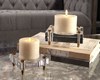 Block Candle Holders, Set/2