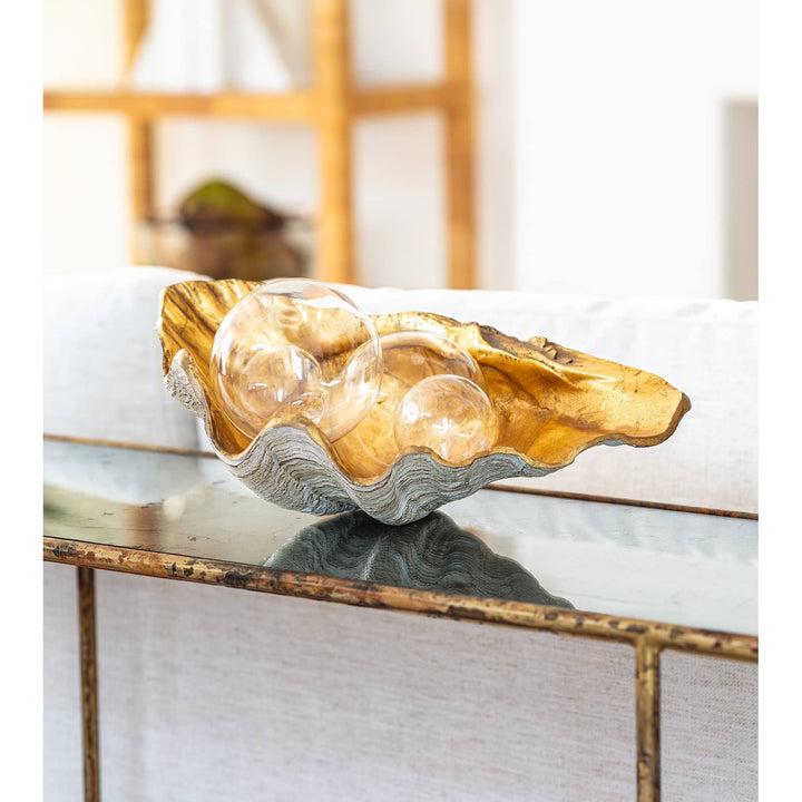 Golden Shell Bowl