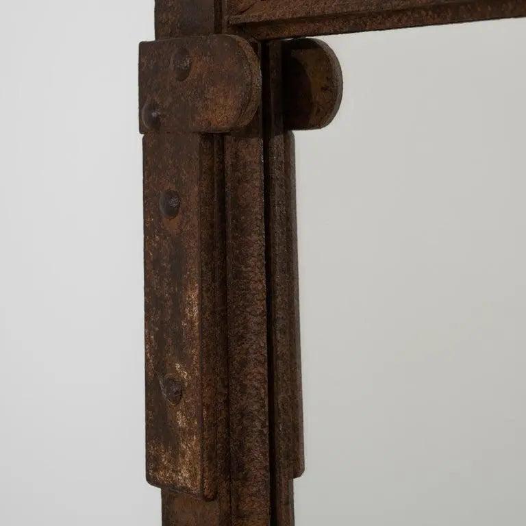 20th Century French Factory Mirror