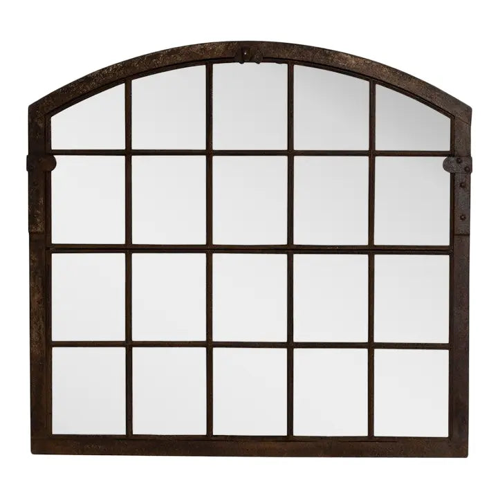 20th Century French Factory Mirror