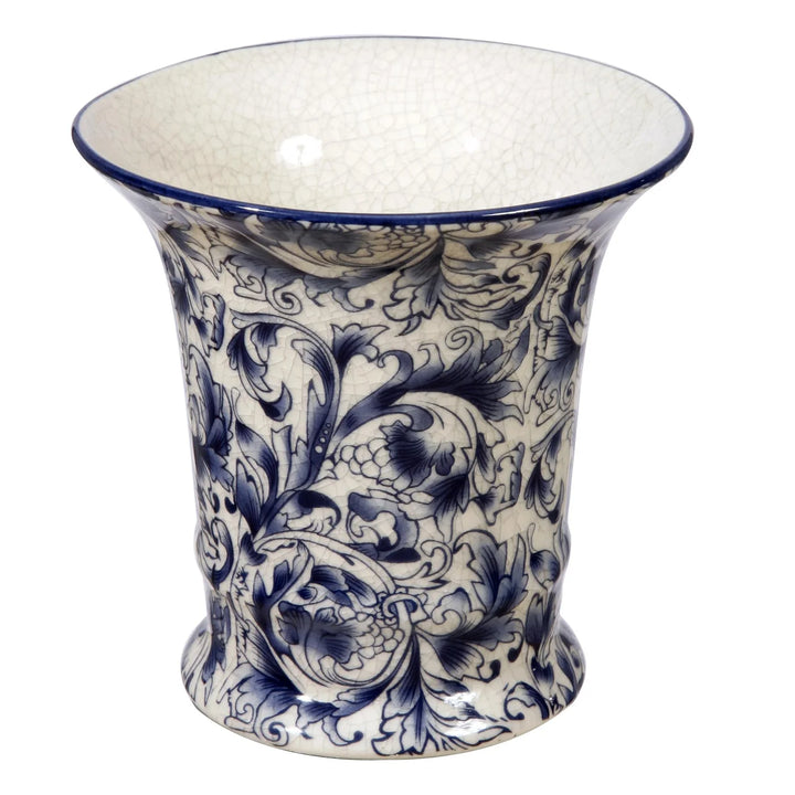 B&W Flared Vase