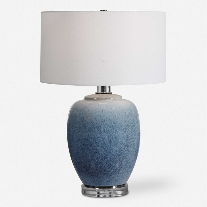Blue Ombre Lamp