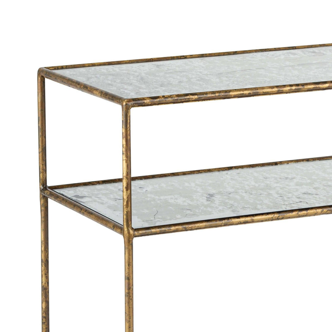 Smoke Three Shelf Side Table