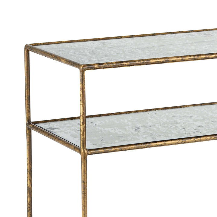 Smoke Three Shelf Side Table