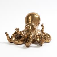 Matte Gold Octopus