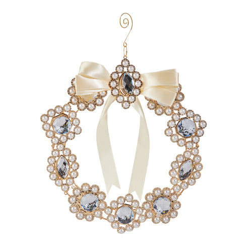 Pearl Brooch Wreath