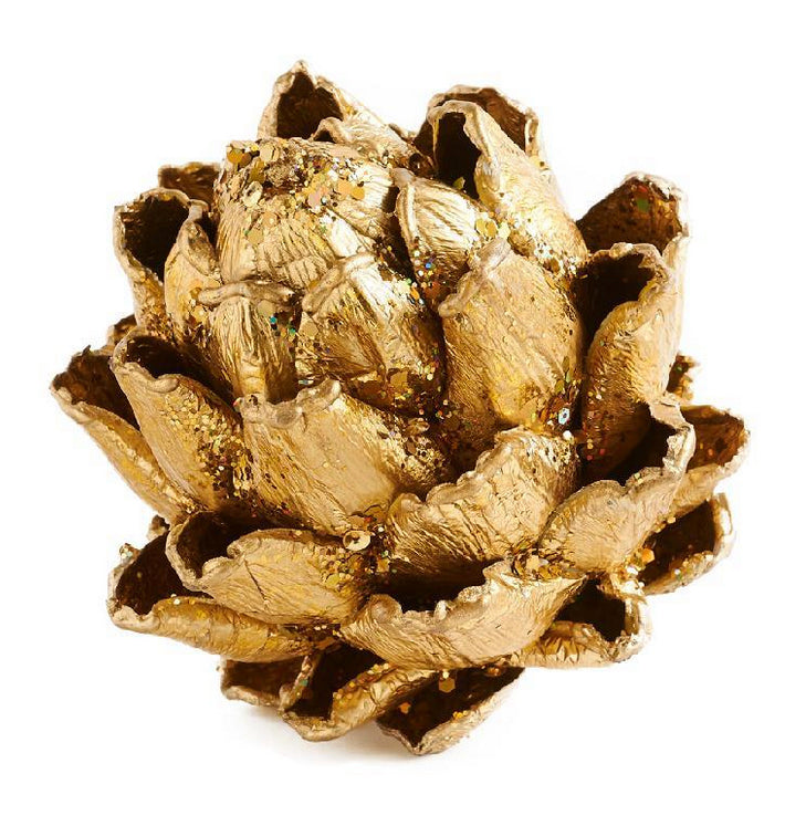 Gold Glitter Artichoke