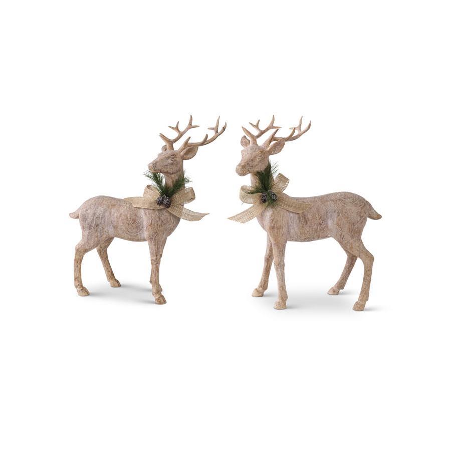 Holiday Reindeer with Bow