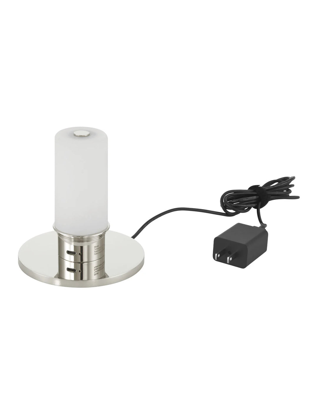 Voyage Nickel Cordless Lamp