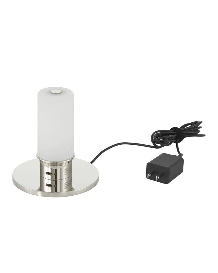 Voyage Nickel Cordless Lamp