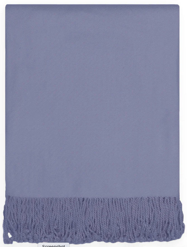 Solid Throw Blanket