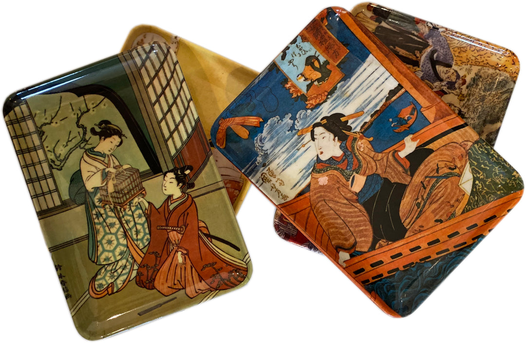 Assorted Small Asian Trinket Tray