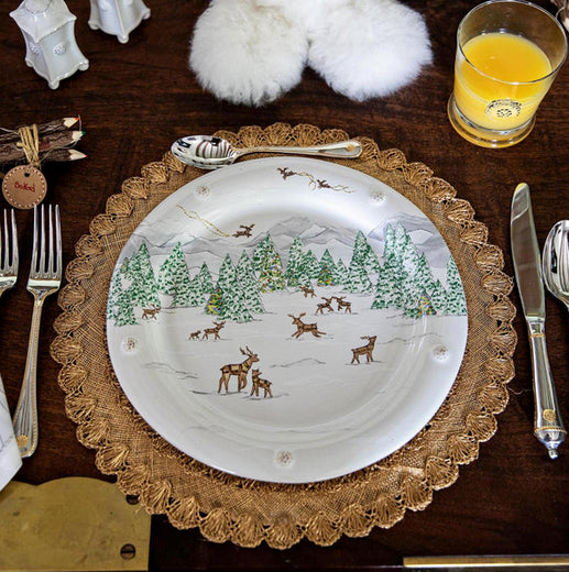 Berry & Thread 5pc Place Setting - Polished with Gold