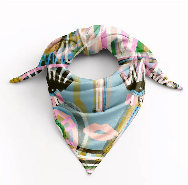 Windy O'Connor Large Silk Scarf