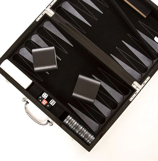 Carbon Fiber Backgammon Set