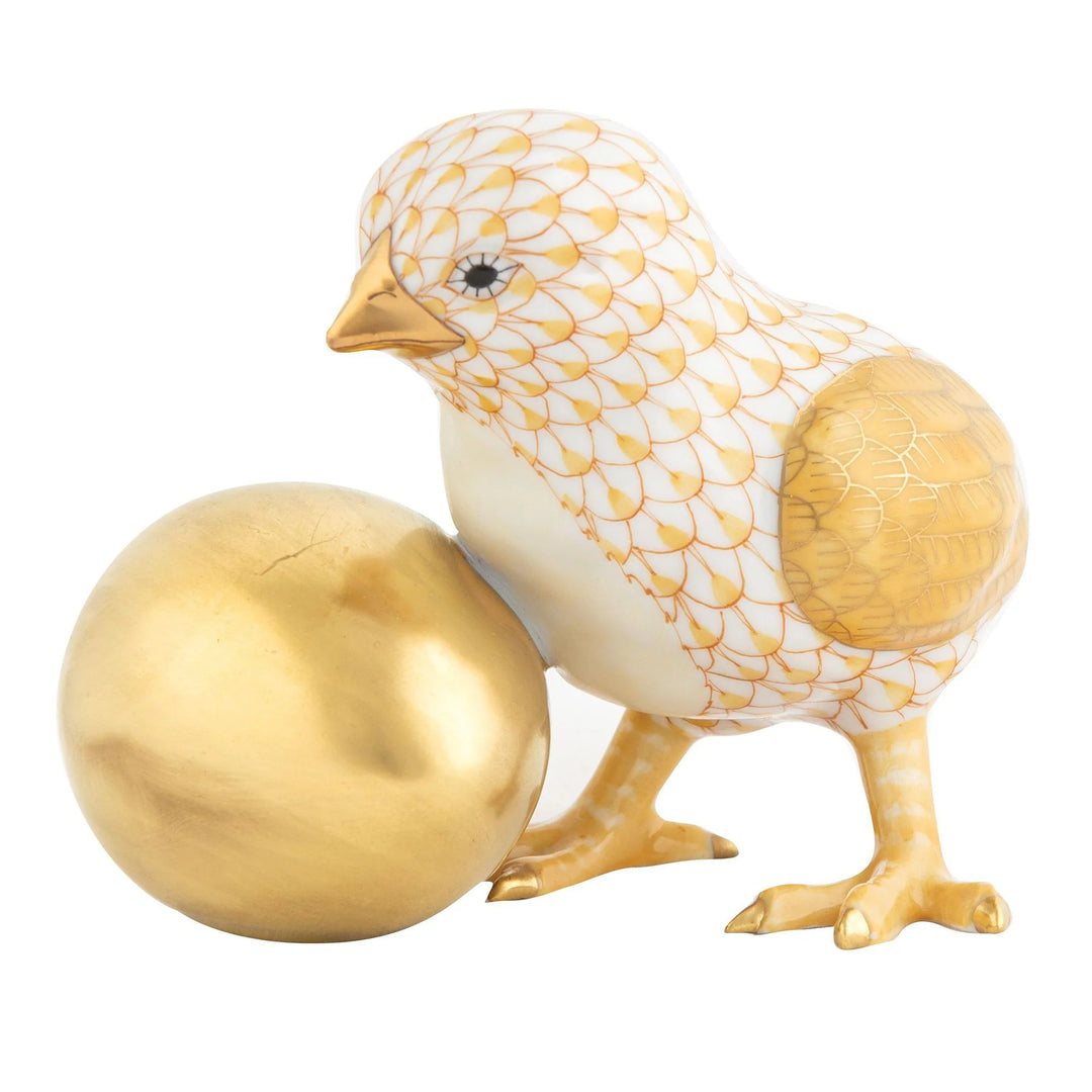 Baby Chick with Egg