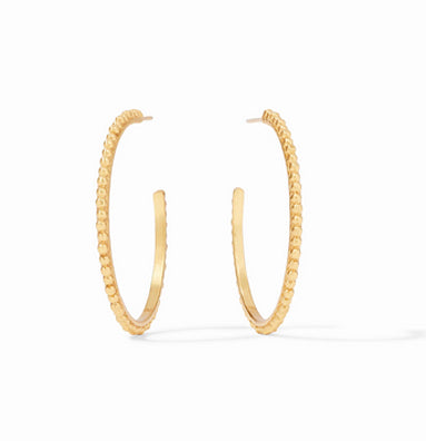 Colette Bead Hoop Earrings