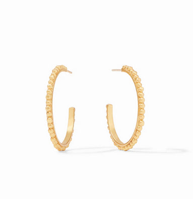 Colette Bead Hoop Earrings