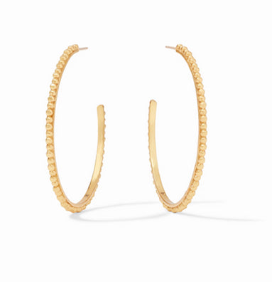 Colette Bead Hoop Earrings