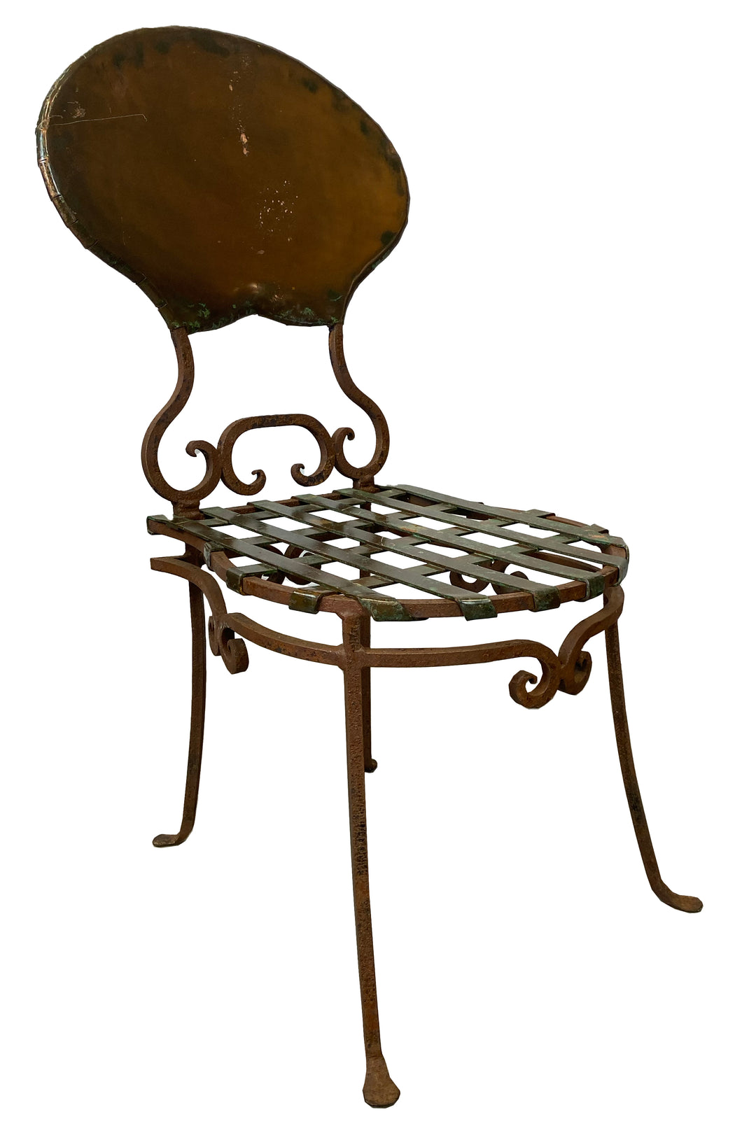 Handcrafted Copper Bistro Set by Brad Ham - Signed #1 of 1