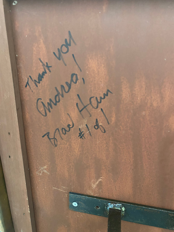 Handcrafted Copper Bistro Set by Brad Ham - Signed #1 of 1