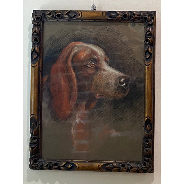 Hunting Dog, Pastel
