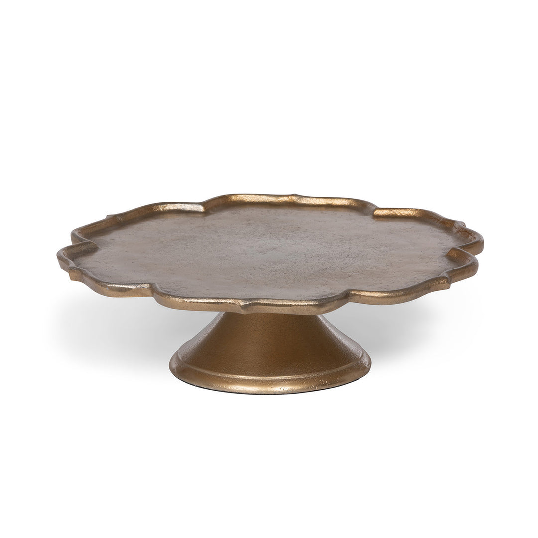 Scallop Edge Cake Plate