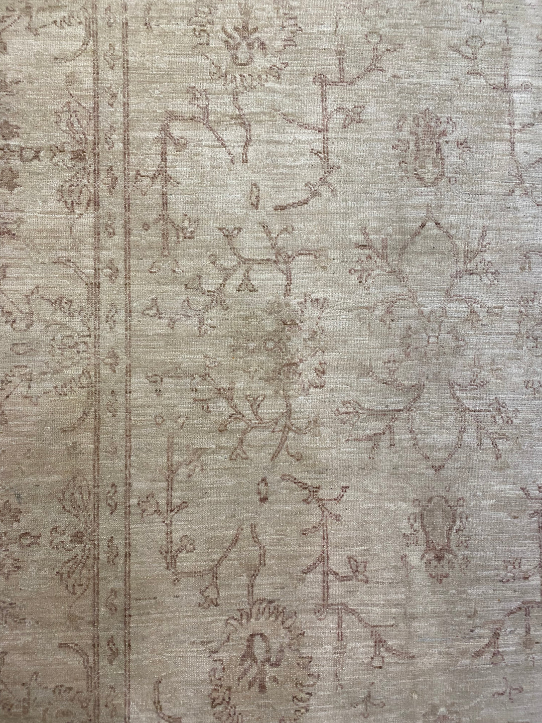 5x7 Vegetable Died Washed Oushak Rug