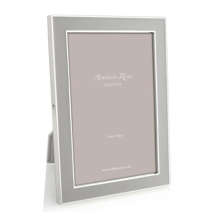 Enamel & Silver Frame