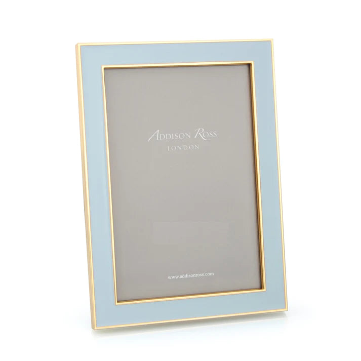 Enamel & Gold Frame