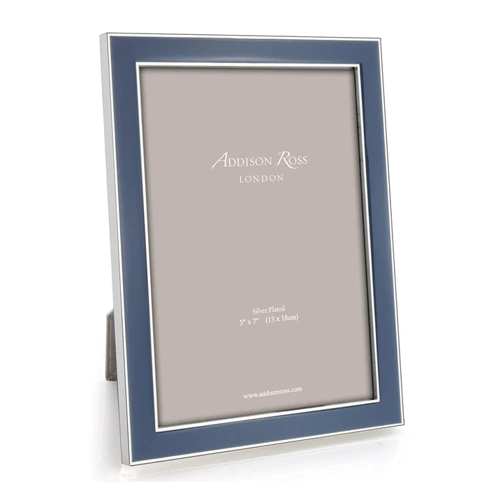 Enamel & Silver Frame