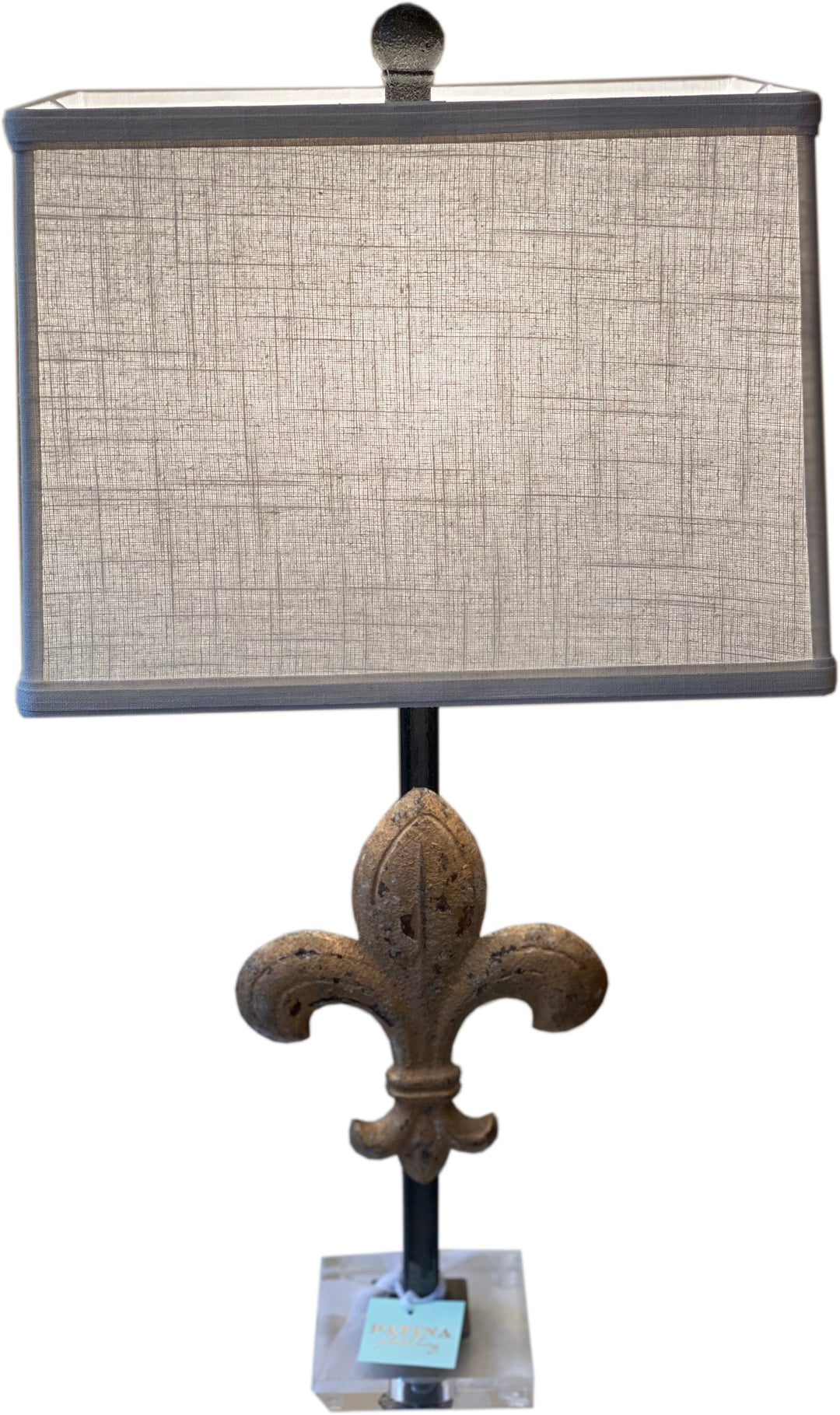 Fleur de Lis Lamp