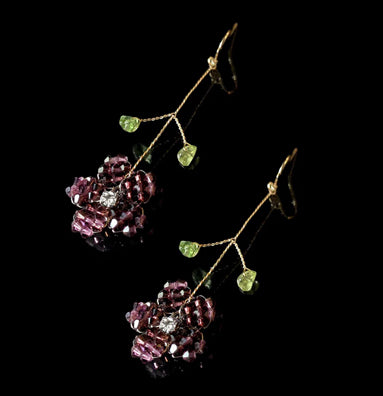 Floral Twist Earrings