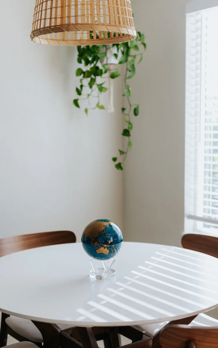 Blue and Gold Globe
