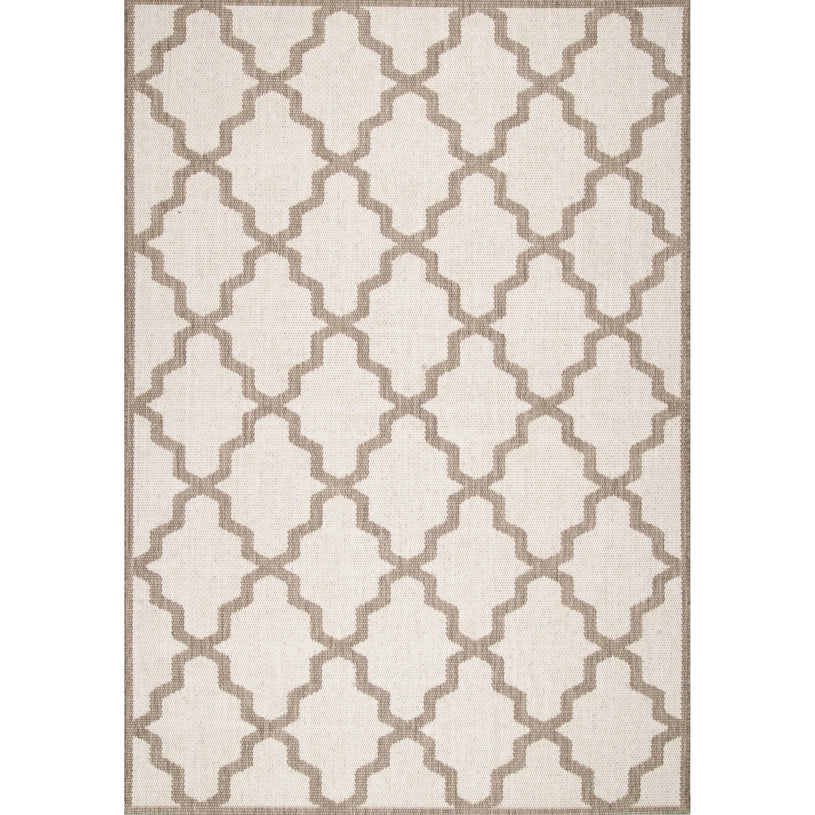 Gina Outdoor Moroccan Trellis Area Rug