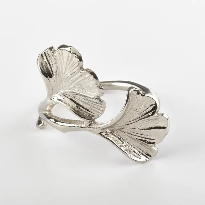Ginko Napkin Rings, Set of 4