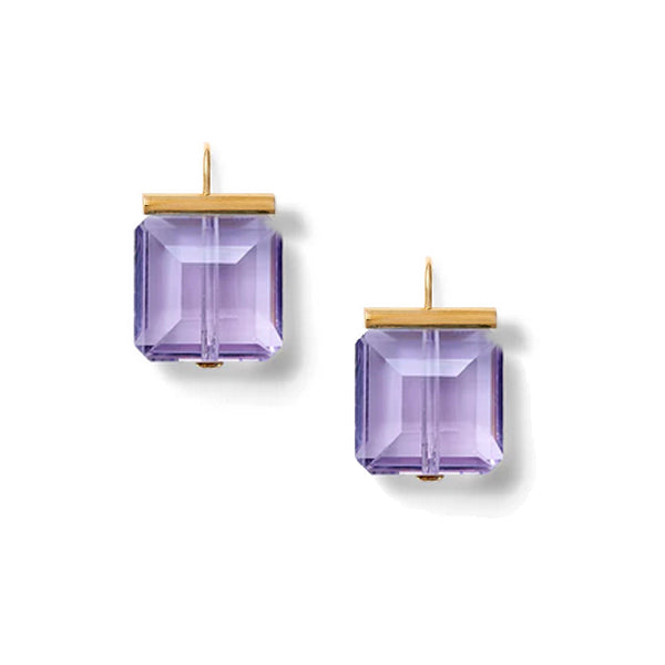 Swarovski Crystal Earring - Gold