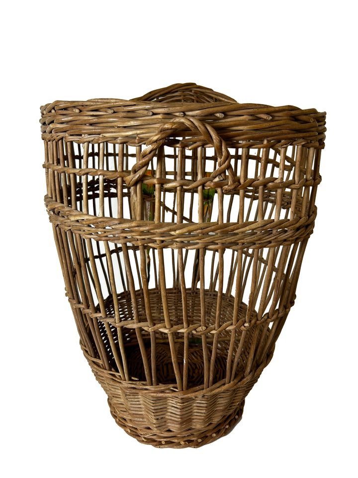 Vintage European Field Basket, 20th Century
