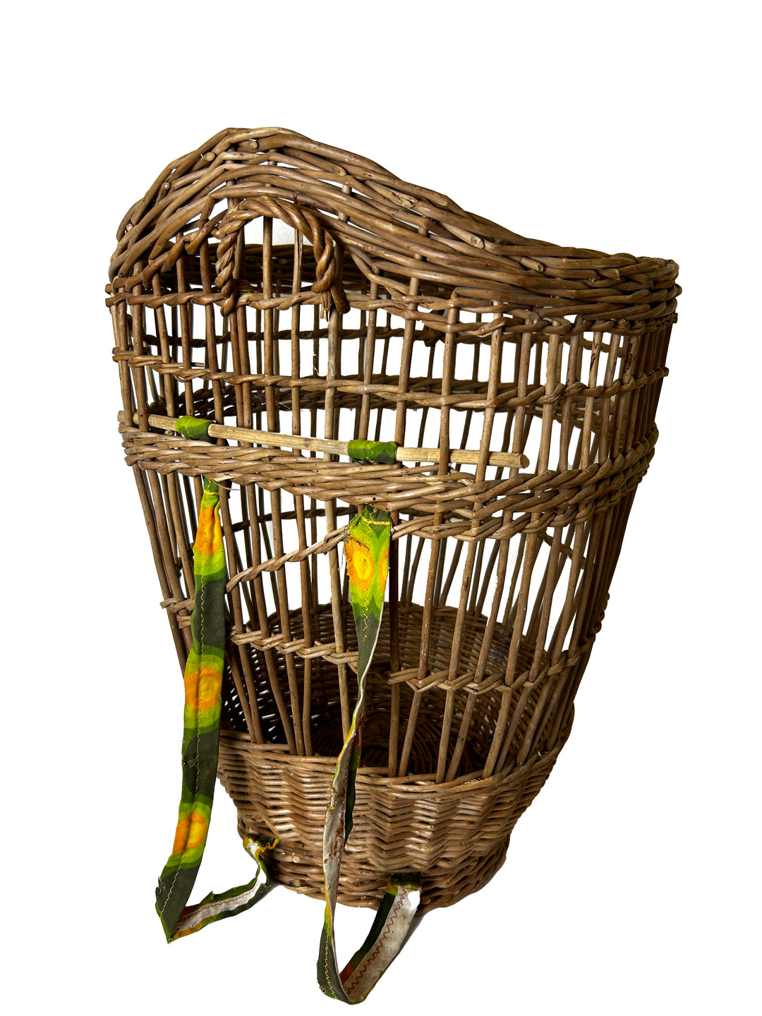 Vintage European Field Basket, 20th Century