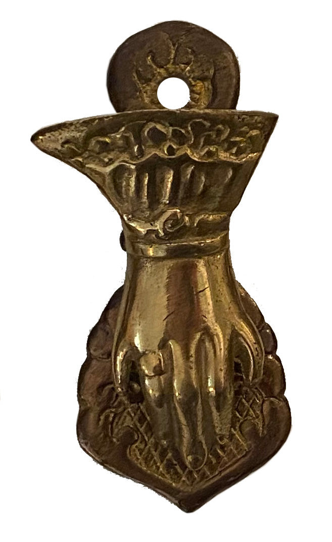 Brass "Hand" Paper Holder