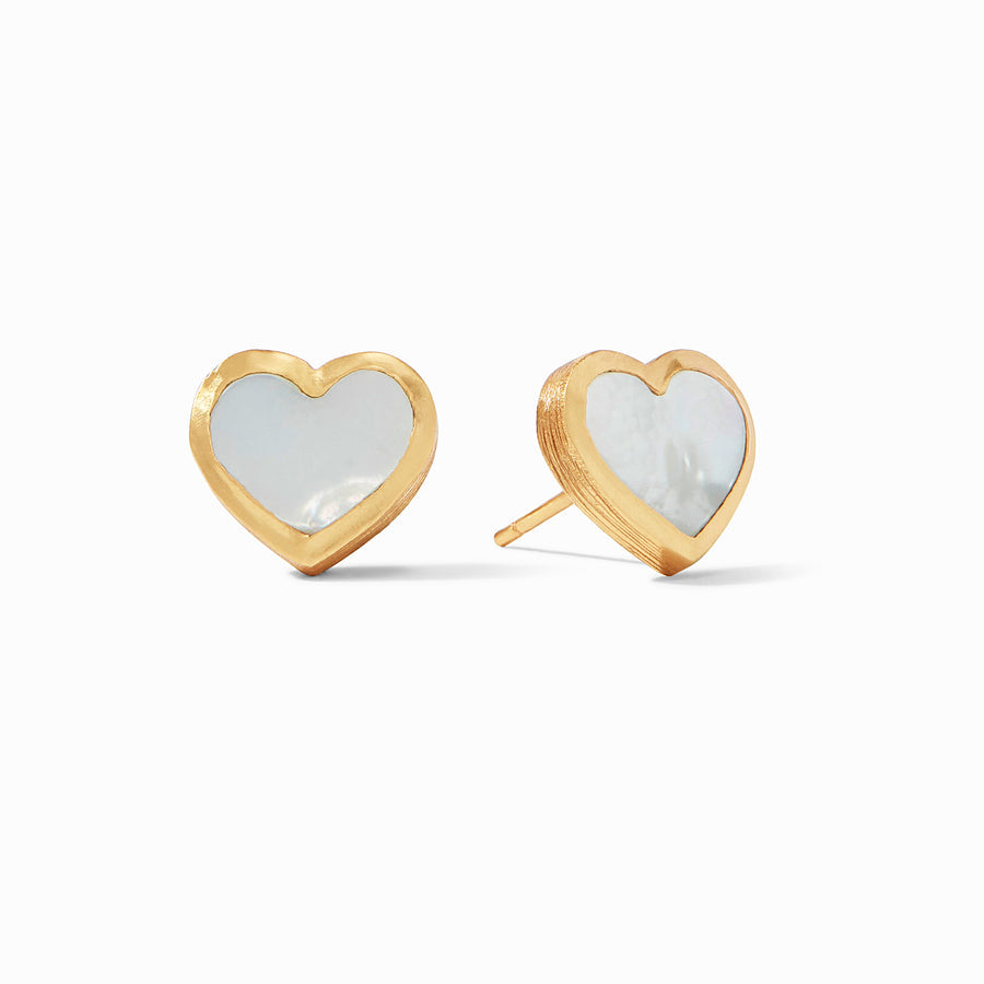 Heart Stud Earrings